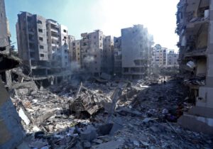 Beirut's southern suburb after Israeli airstrikes